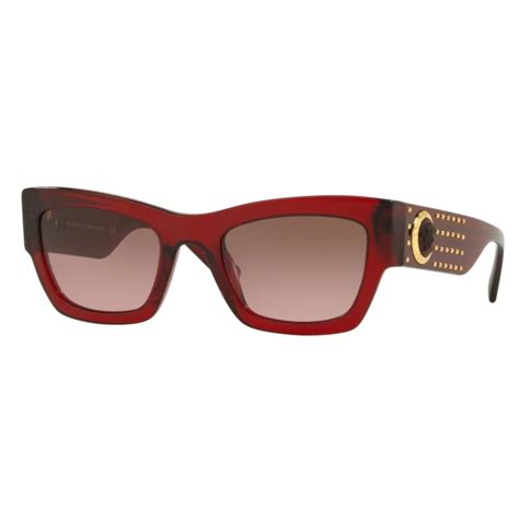 versace red sunglasses 529714|authentic versace unisex sunglasses.